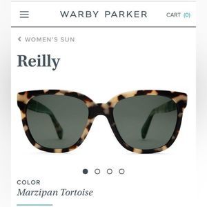 Warby Parker Reilly Marzipan Tortoise Sunglasses